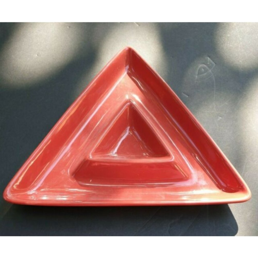 Pfaltzgraff Christmas Holiday Chip Dip Bowl Plate